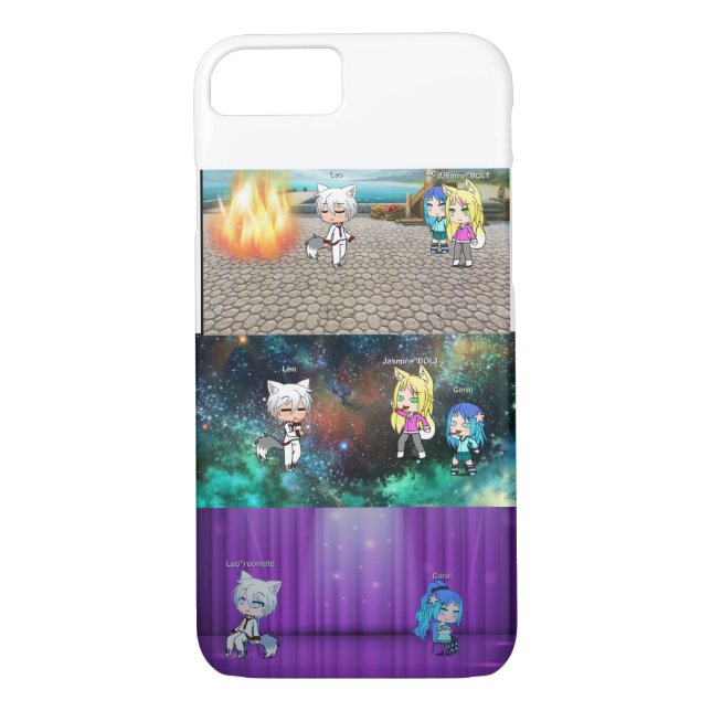 la vie Lunime de gacha de coque iphone (Dos)
