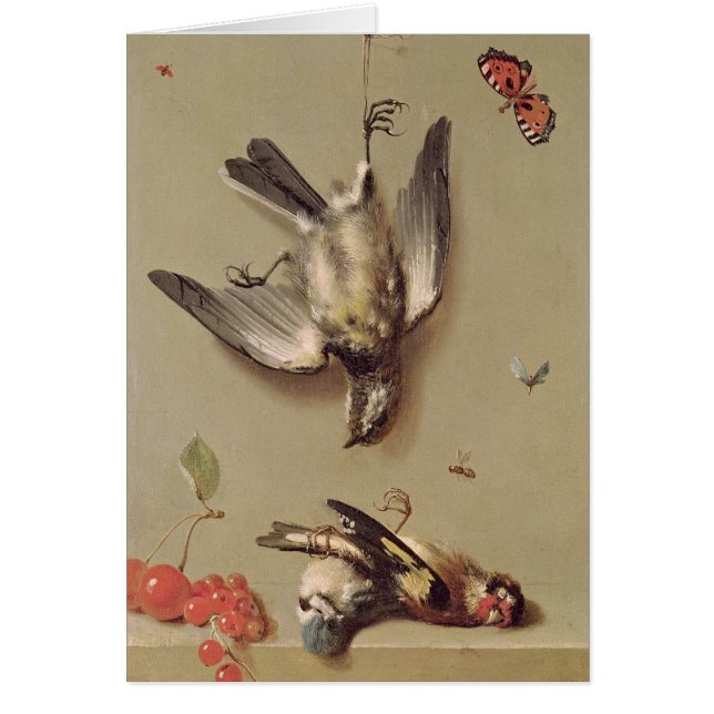 La vie toujours des oiseaux et des cerises morts, (Devant)