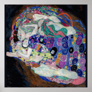 La Vierge, Gustav Klimt Poster