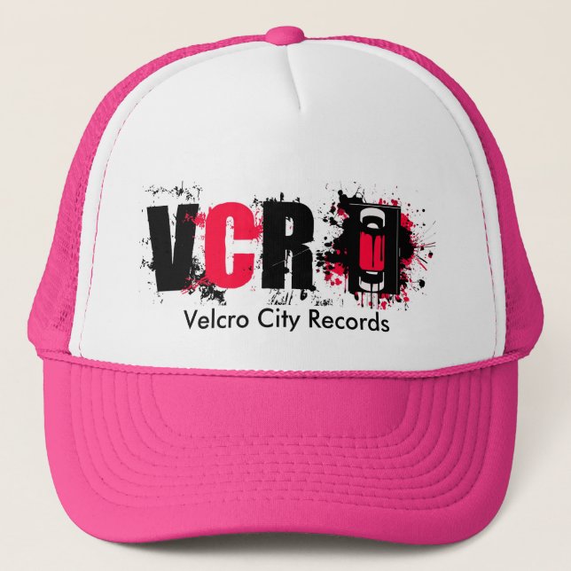 La ville de Velcro enregistre le casquette (Devant)