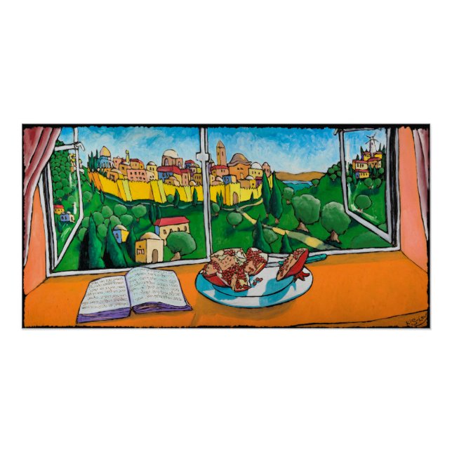 La ville des chansons, Poster Jonathan Kis-Lev (Devant)