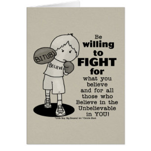 La volonté de combattre