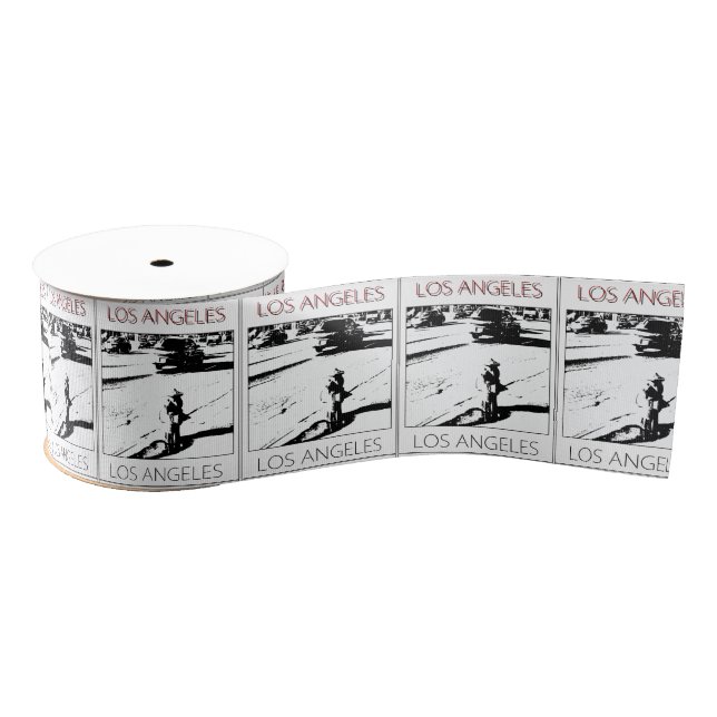 LA water pump Grosgrain Ribbon (Spool)