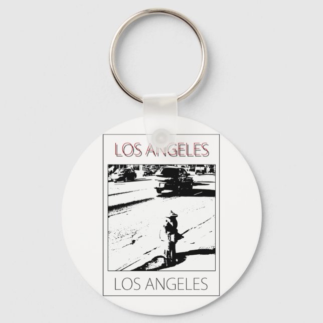 LA water pump Keychain (Front)