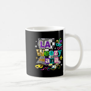 La Weezy Ana Louisiana Mardi Gras Carnival Design Coffee Mug