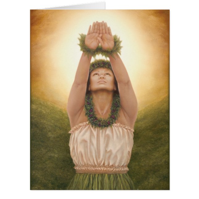 "La'a Kea" by Maui artist Lori Higgins 8.5" x 10" (Front)