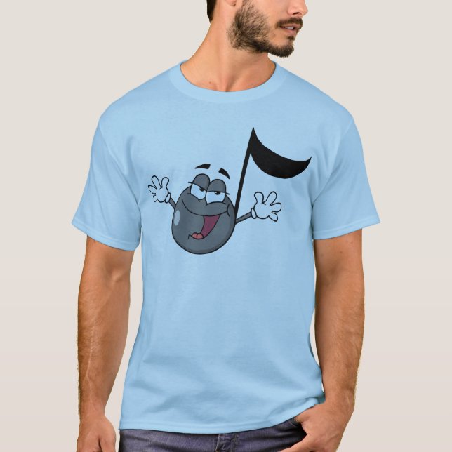 Laaaaaaaa The Music Note T-Shirt (Front)