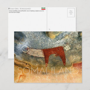 Laas Geel, Somaliland Travel Postcard