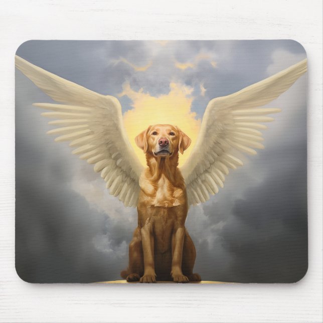Lab Angel Mouse Pad (Front)