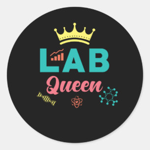 Lab Assistant Gift Classic Round Sticker