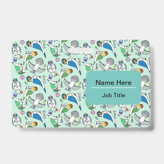 Lab Birds - Ornithology Badge (Front)