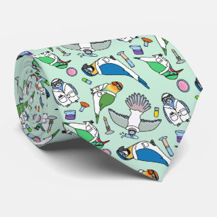 Lab Birds - Ornithology Tie