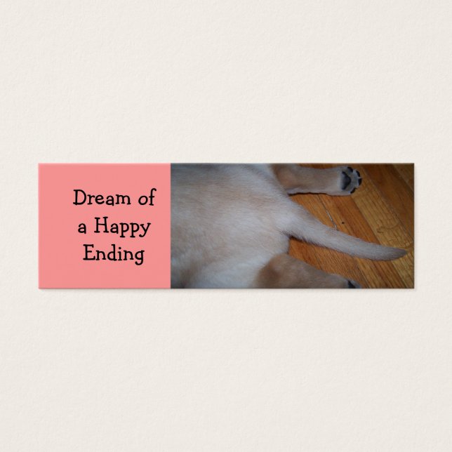 Lab bookmarks:  Dream of a HappyEnding (Front)