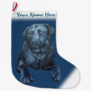 Lab Christmas Stocking Personalize Dog Stocking
