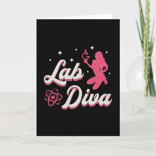 Lab Diva Laboratory Technician Science Lab Tech Card
