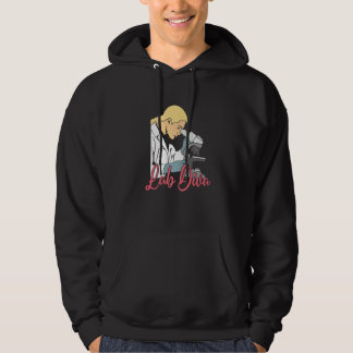 Lab Diva Medical Technologist Chemist Laboratory T Hoodie
