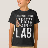 Lab Dog Lover Pizza Labrador Dog Mom Gift