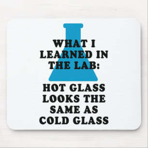 Lab Glass Mouse Pad