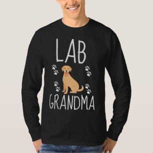 Lab Grandma Vector Labrador Retriever T-Shirt