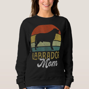 Lab Labrador Mama Best Lab Labrador Mom Ever Mothe Sweatshirt