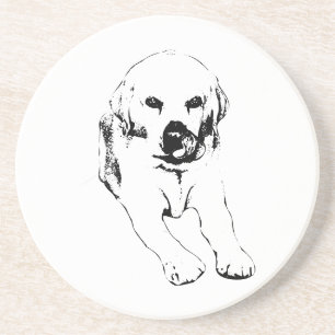 Lab lick coaster, merry neat coaster