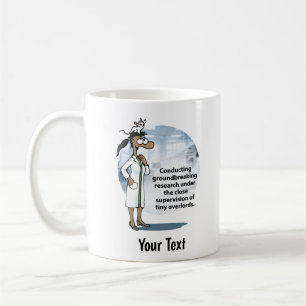 Lab Life Rat Hat Coffee Mug