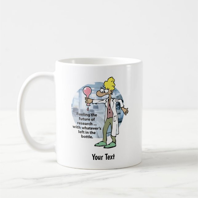 Lab Life Residue Run Coffee Mug (Left)