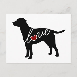 Lab Love Postcard