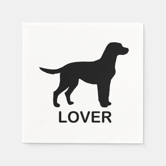 lab lover napkin (Front)