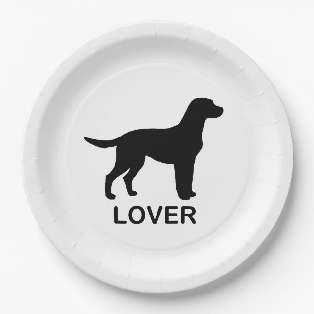 lab lover paper plate (Front)