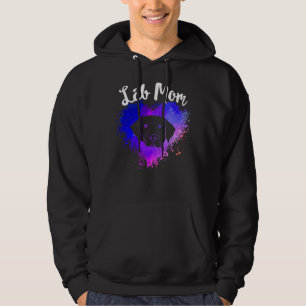 Lab Mom Labrador Retriever Dog Mom Puppy Owner Pet Hoodie