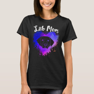 Lab Mom Labrador Retriever Dog Mom Puppy Owner Pet T-Shirt