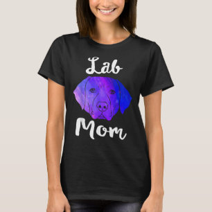 Lab Mom Labrador Retriever Dog Rescue Lab Mama Mot T-Shirt
