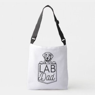 "Lab Papa" Sac fourre-tout transversal Peek-a-Boo