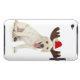 Lab Puppy Wearing Antlers Barely There iPod Cover (Back Horizontal)