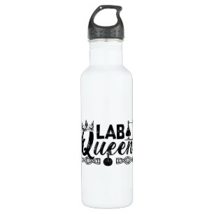 Lab Queen Lab Tech Laboratory Chemist Technician 710 Ml Water Bottle