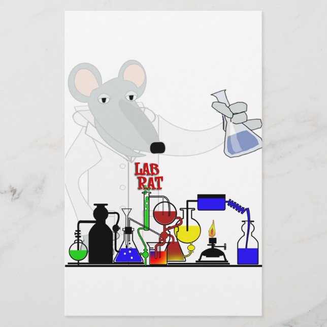 LAB RAT CHEMISTRY STATIONERY (Front)