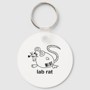 Lab Rat Keychain