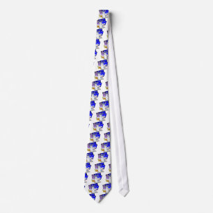 LAB RAT SCIENTIST LABORATORY PERIODIC TABLE TIE