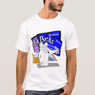 Lab Rat Spelled with Elements from Periodic Table T-Shirt