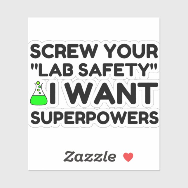LAB SAFETY WANT SUPERPOWERS (Sheet)