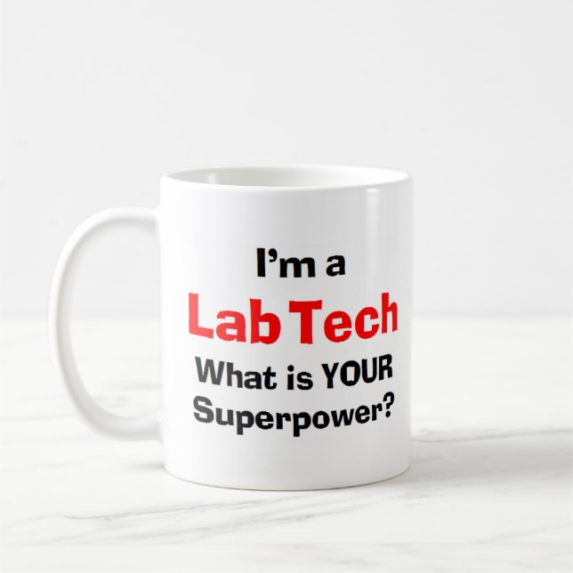 lab tech coffee mug (Left)