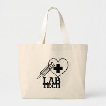 LAB TECH HEART SYRINGE LOGO - LABORATORY SCIENTIST