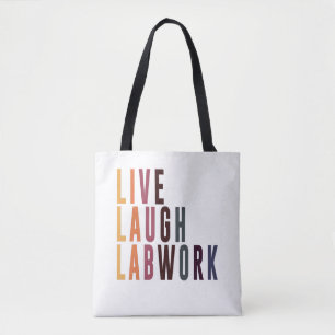Lab Tech Laboratory Technician Student Gift Tote Bag