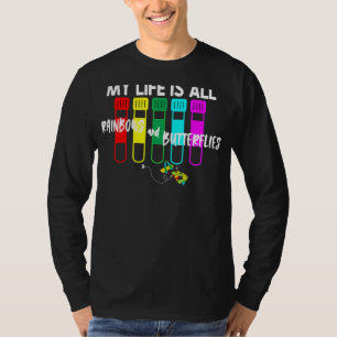 Lab Tech Laboratory Technician Week 2022 Colourful T-Shirt