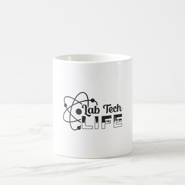 Lab Tech Life Laboratory Science Doctor Technician Coffee Mug (Center)
