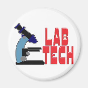 LAB TECH with MICROSCOPE Magnet