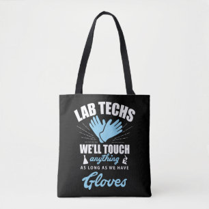Lab Technician Funny Laboratory Week Lab Tech Tote Bag