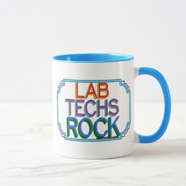 Lab Techs Rock Mug (Right)