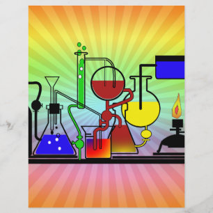 LAB WARE - LABORATORY  GLASSWARE MAD SCIENTIST